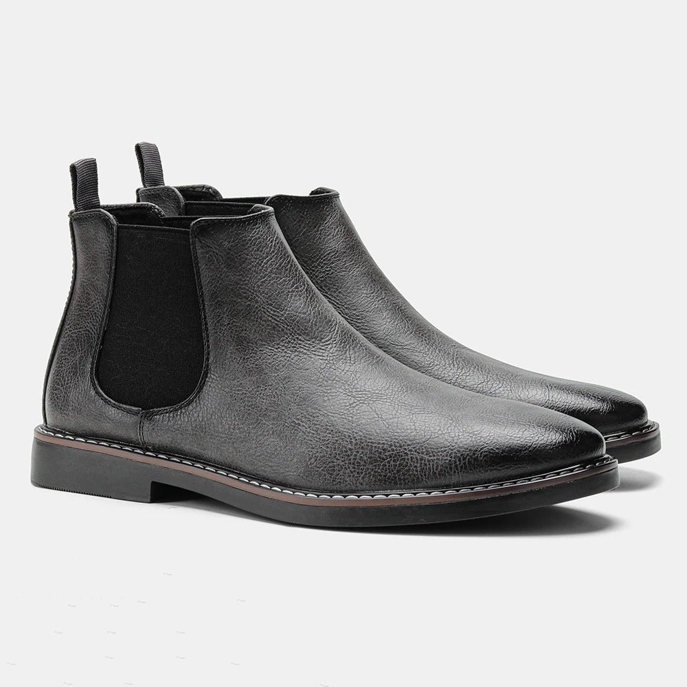 Björn™ | Bottines Chelsea en cuir cèdre