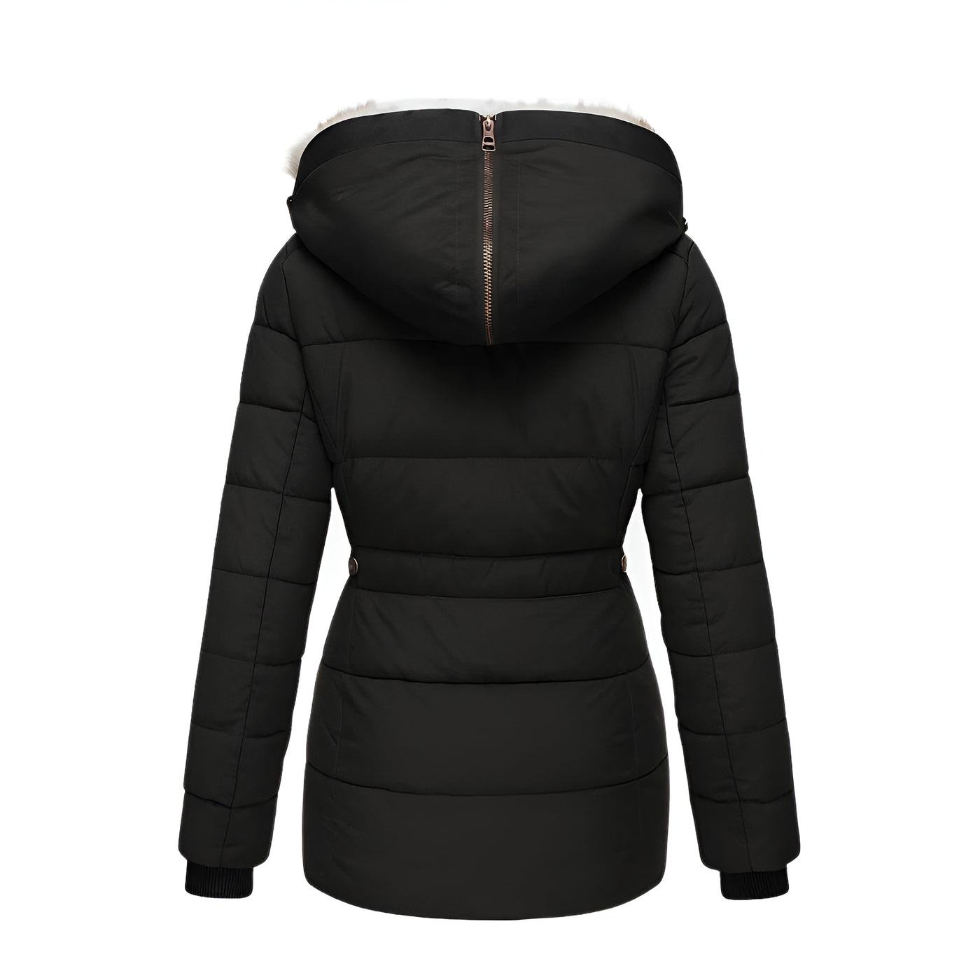 Lila™ | Manteau d’hiver chaud avec doublure en fourrure douce