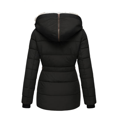 Lila™ | Manteau d’hiver chaud avec doublure en fourrure douce