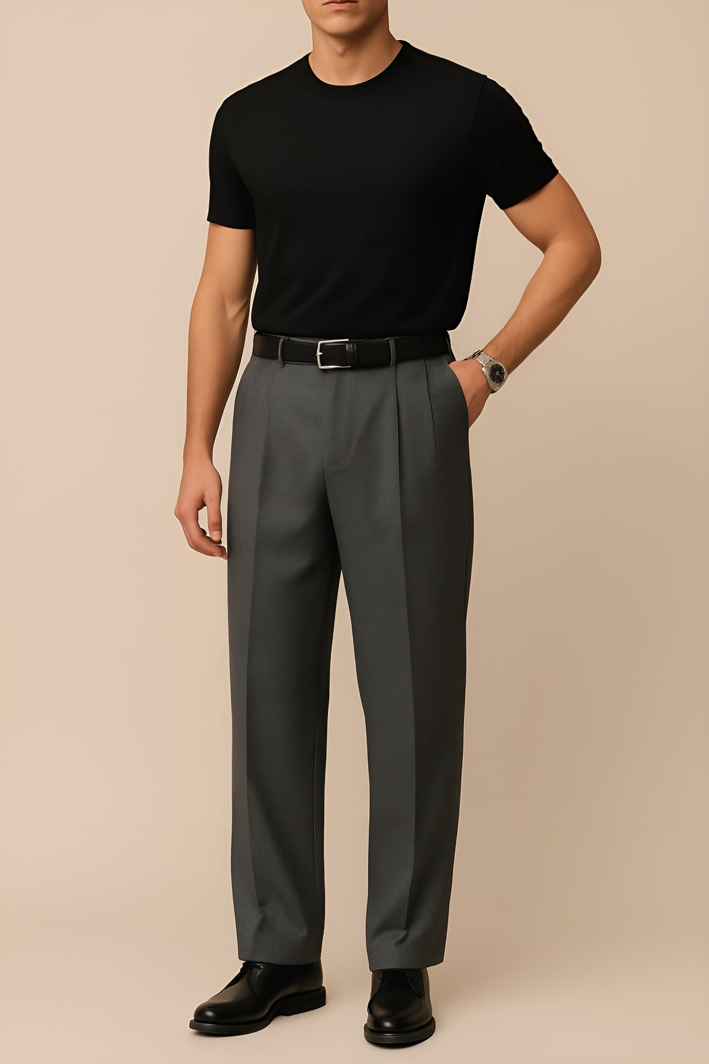 Louis™ | Pantalon plissé premium