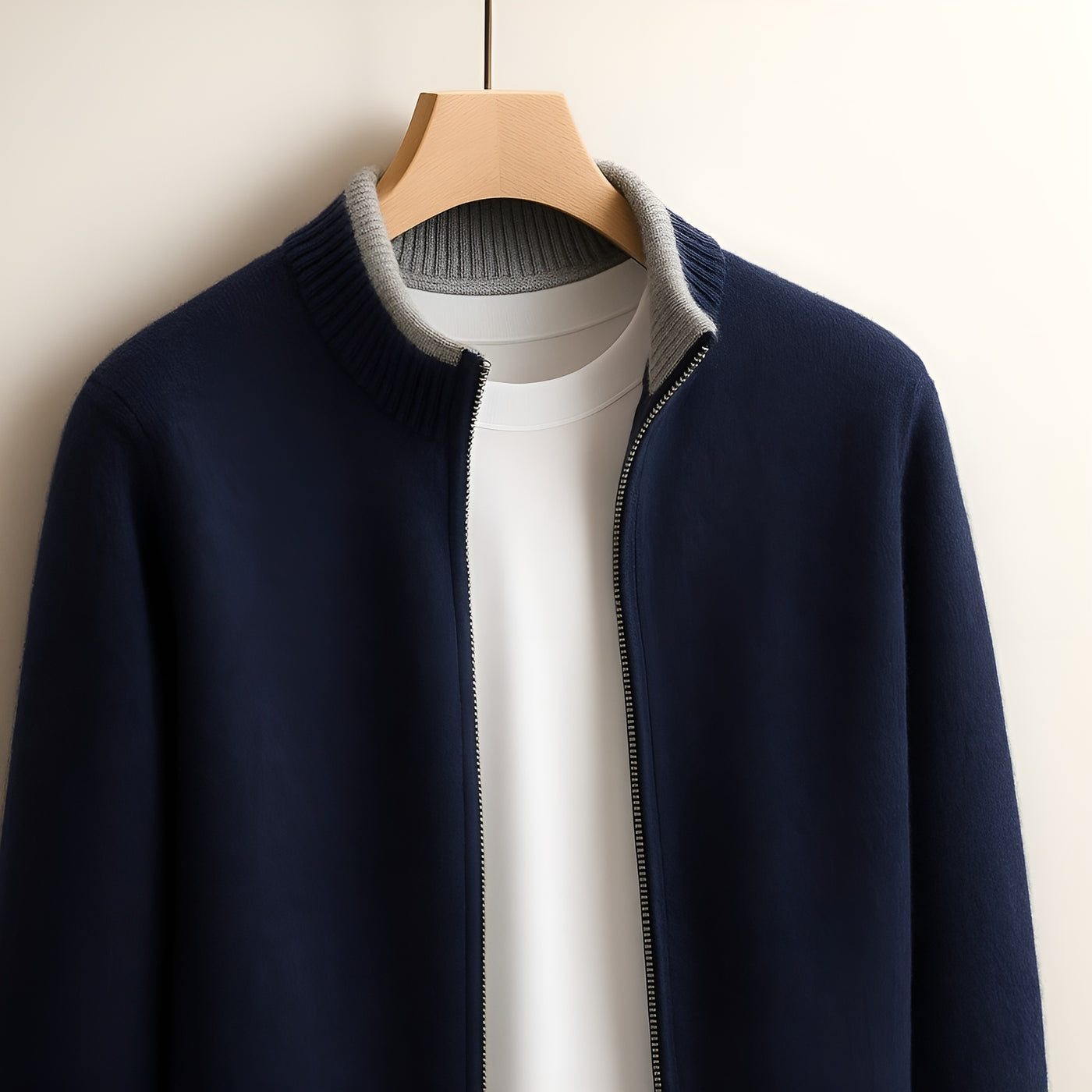 Louis™ | veste en maille avec fermeture éclair