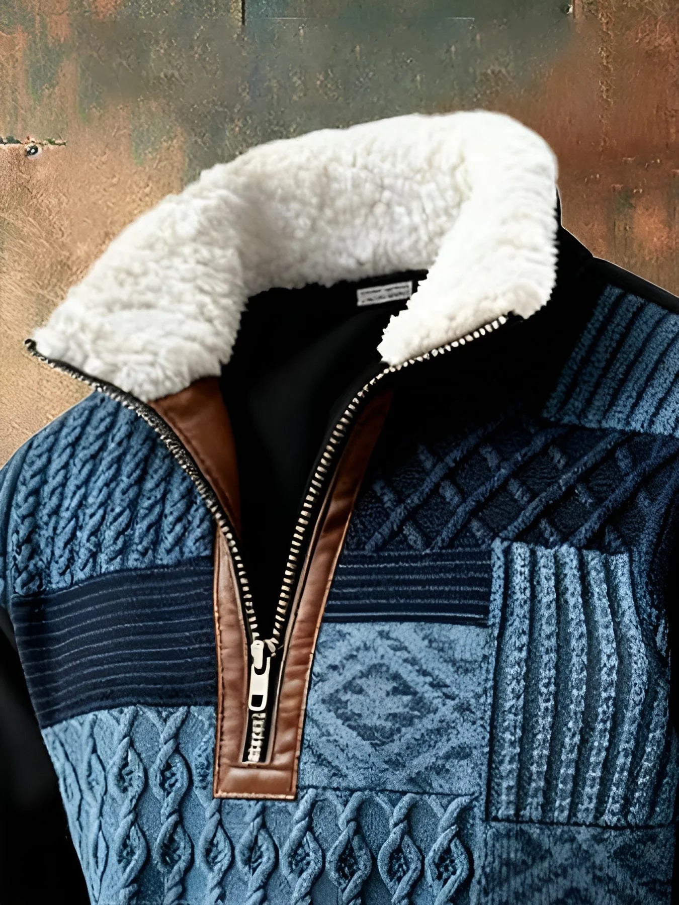 Simon™ | Sweat rétro décontracté à imprimé coloré