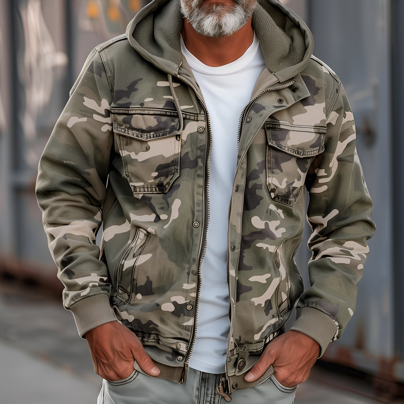Sami™ | Veste à motif camouflage