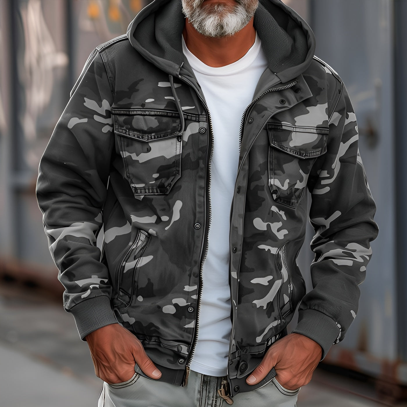Sami™ | Veste à motif camouflage