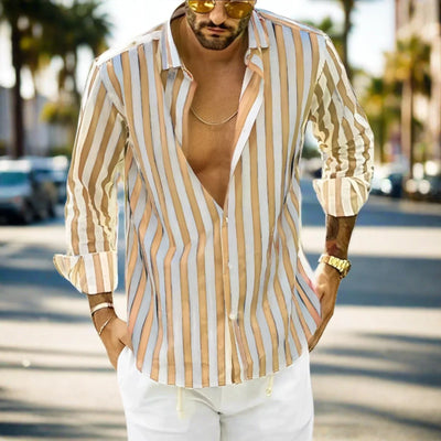 Xavier™ | Chemise décontractée à rayures
