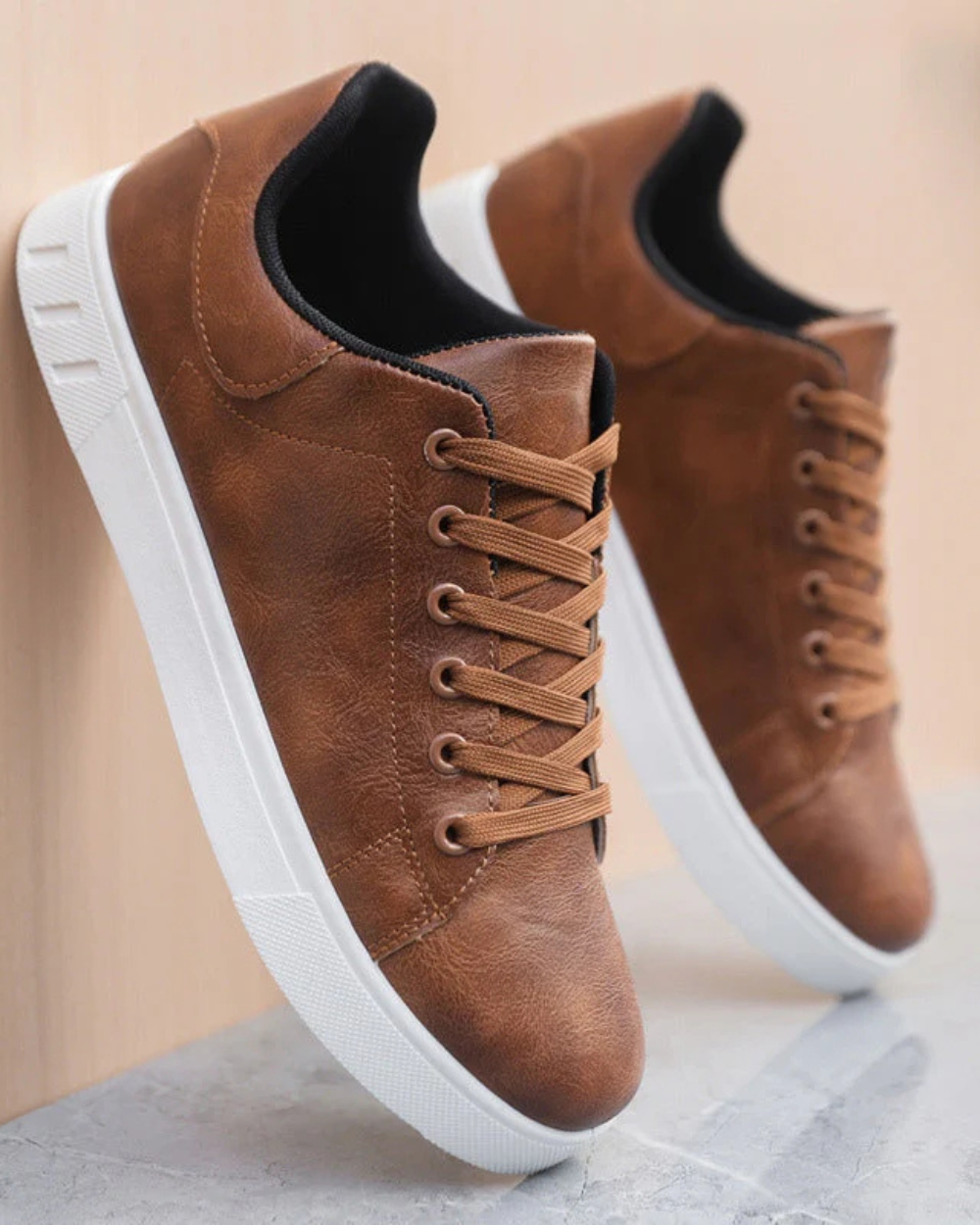 Lucien™ | Corrado Klassieke Leren Sneakers