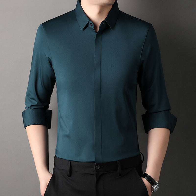 Hugo™  | Chemise extensible sans plis pour homme