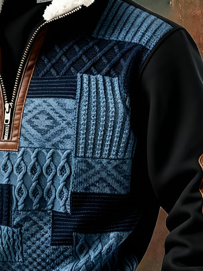 Simon™ | Sweat rétro décontracté à imprimé coloré