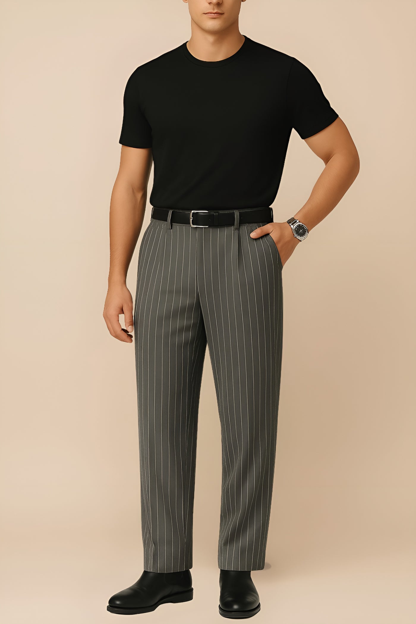 Louis™ | Pantalon plissé premium