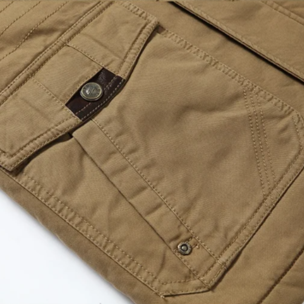 Julien™ | Veste matelassée d’hiver en coton élégante