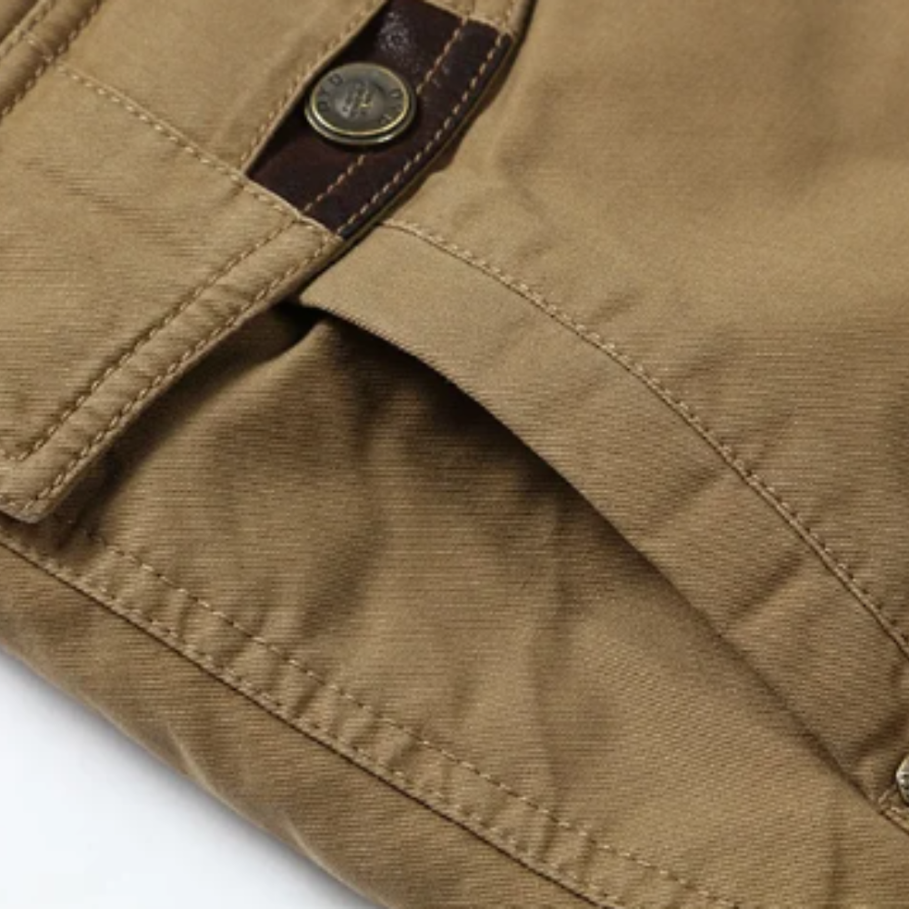 Julien™ | Veste matelassée d’hiver en coton élégante