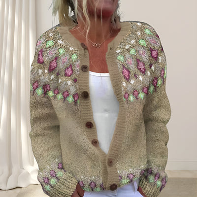 Sarah™ | Gilet chic en maille lâche avec motif (2 + 1 GRATUIT)