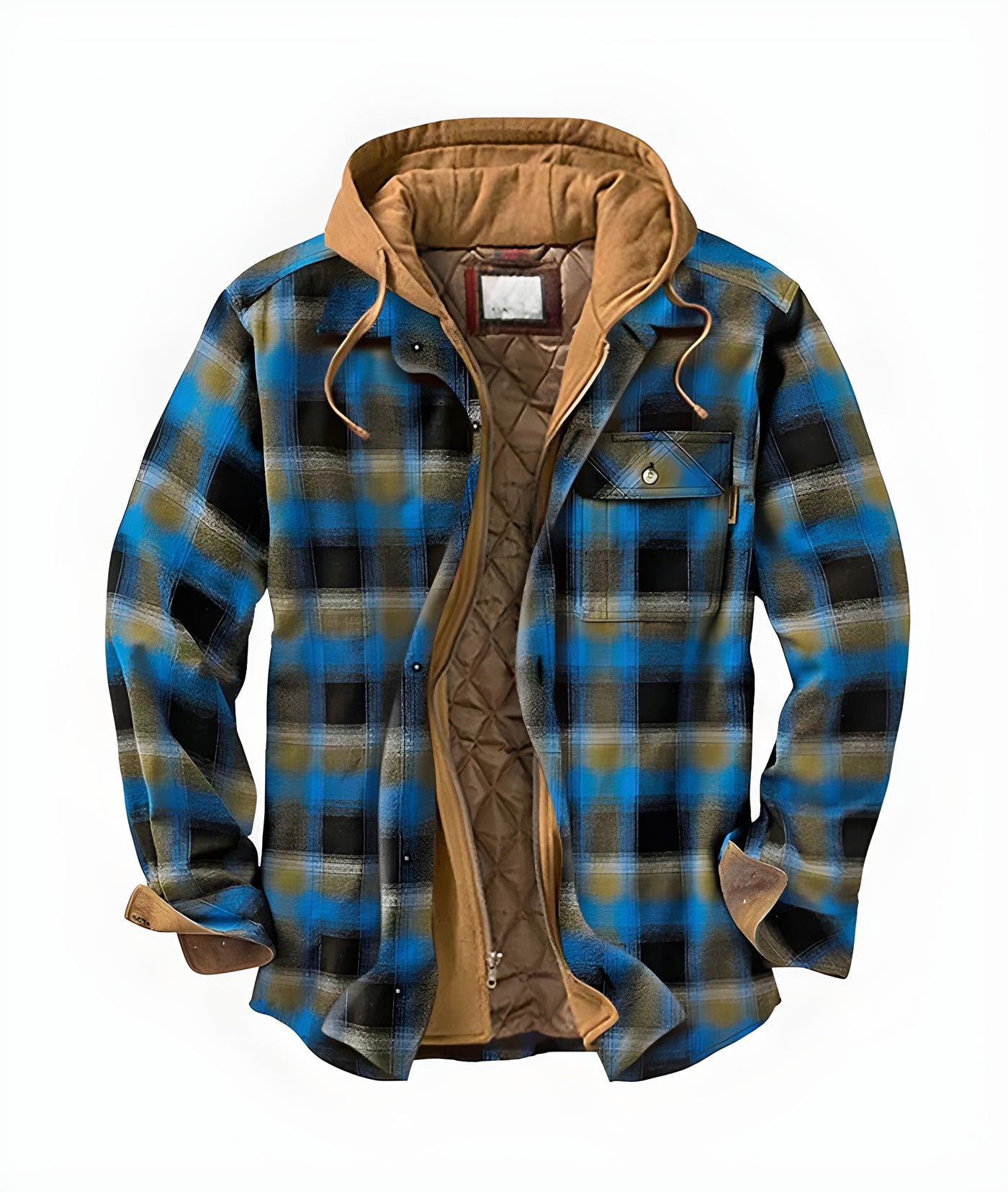 François™ | Veste patchwork à carreaux pleine de style et de caractère (1 +1 GRATUIT)