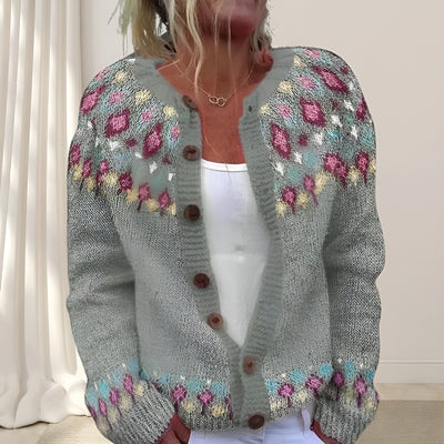 Sarah™ | Gilet chic en maille lâche avec motif (2 + 1 GRATUIT)