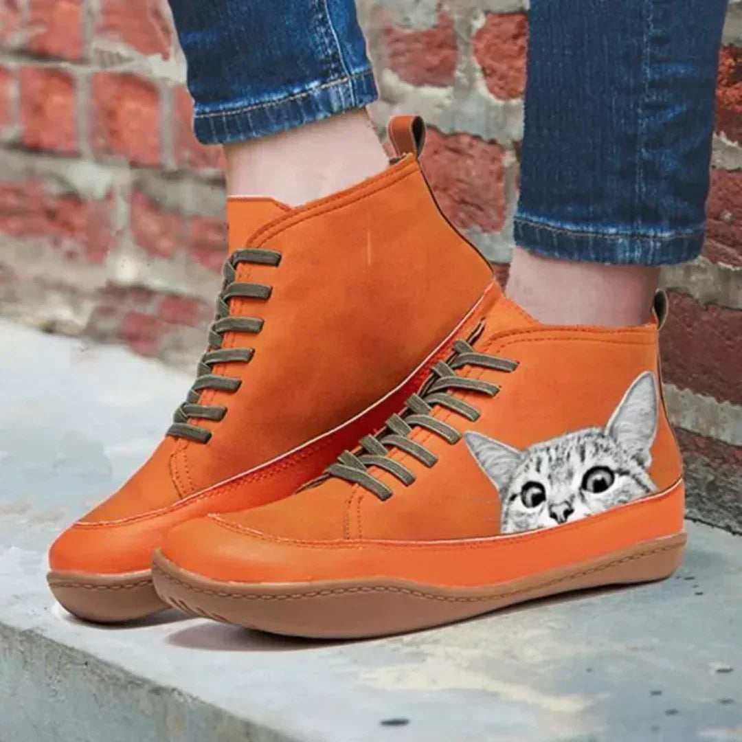 Fenna™ | Bottines pour les amoureux des chats