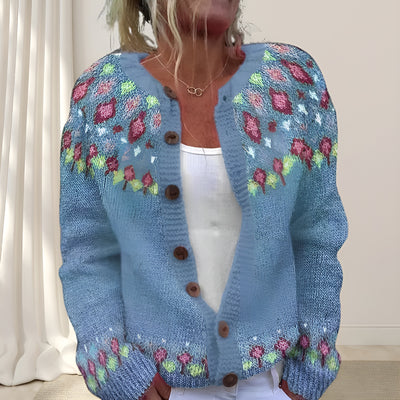 Sarah™ | Gilet chic en maille lâche avec motif (2 + 1 GRATUIT)