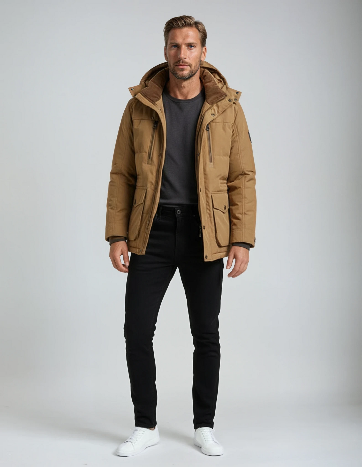 Francesco™ | Manteau d’Hiver Matelassé