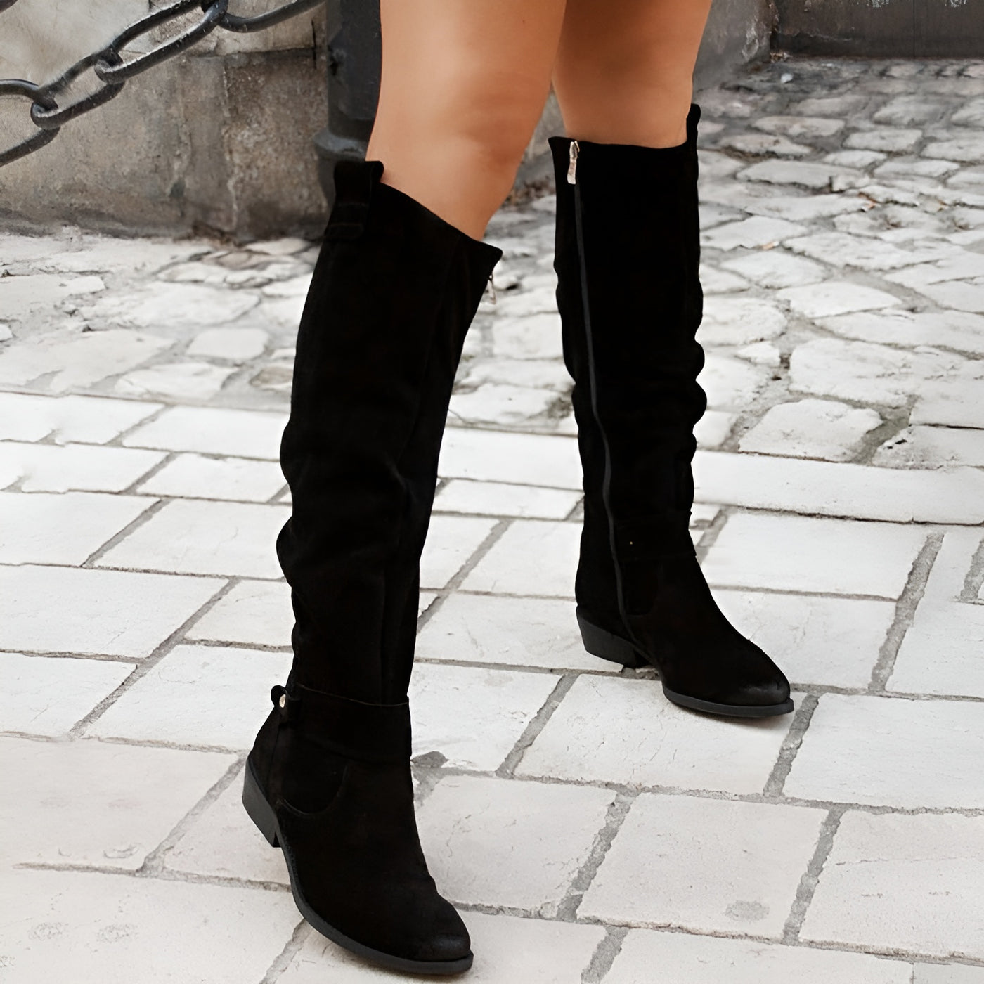 Lina™ | Bottes en daim confortables et chaudes pour femmes