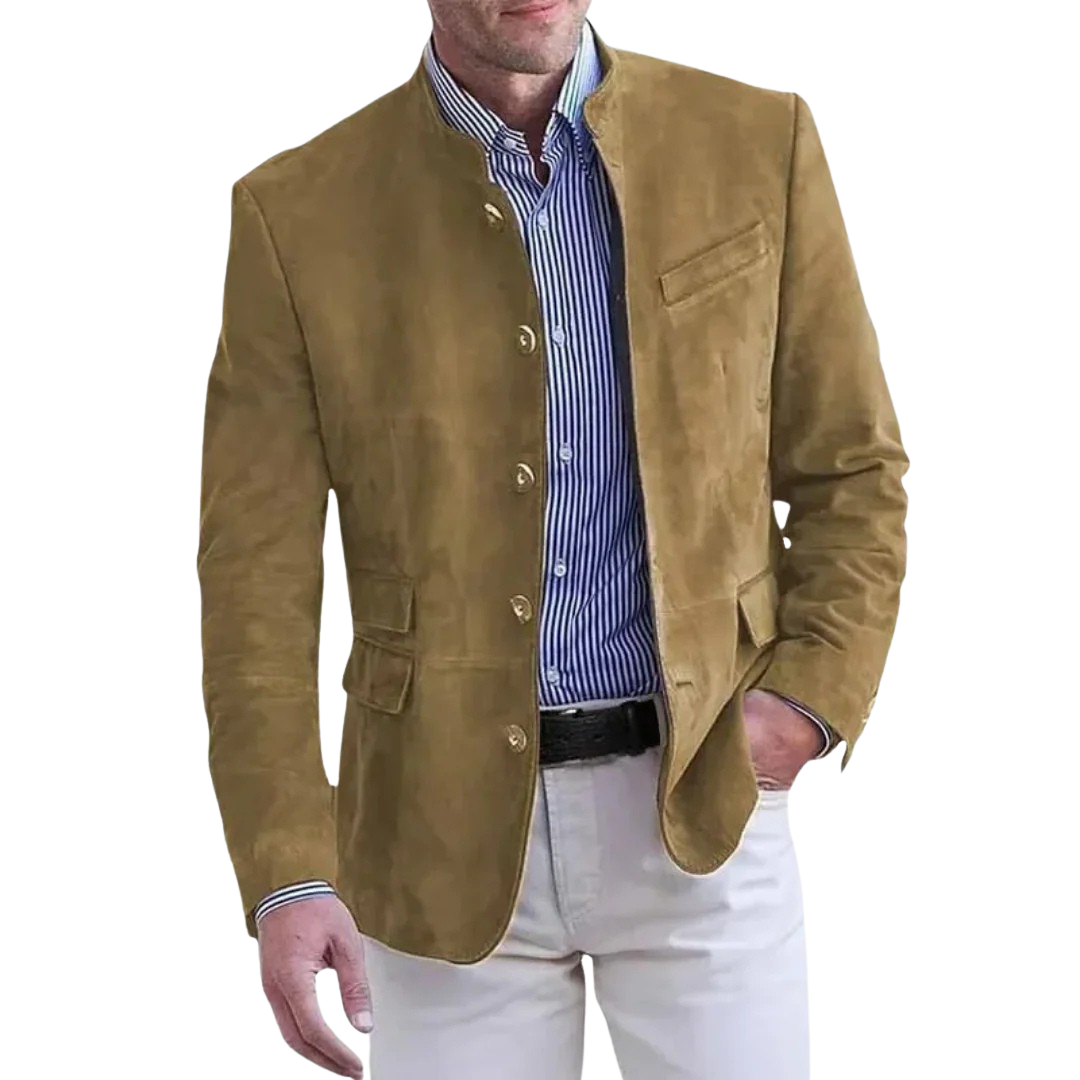 Bryan™ | Veste en cuir suédé