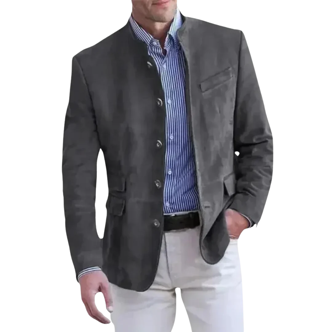 Bryan™ | Veste en cuir suédé