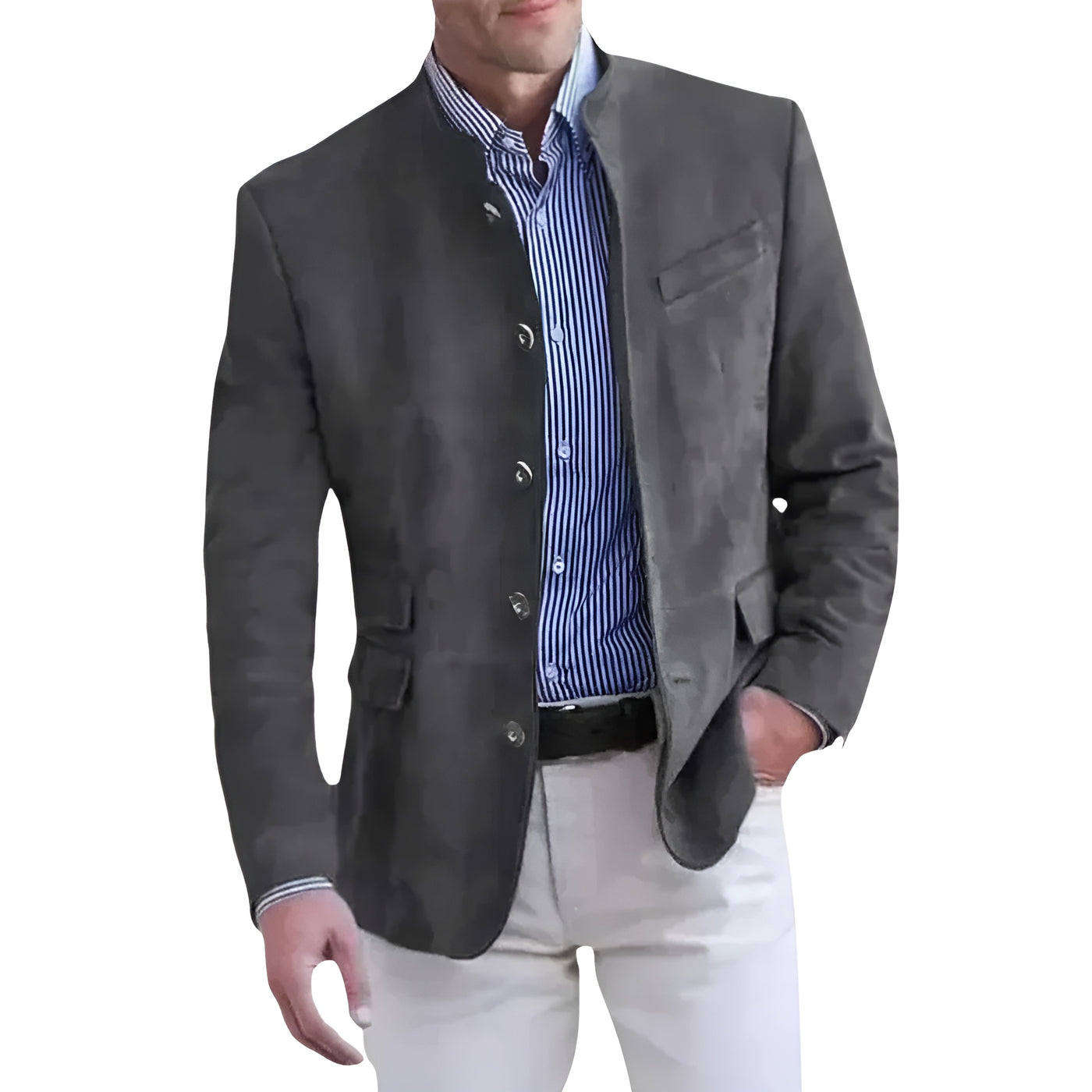 Bryan™ | Veste en cuir suédé