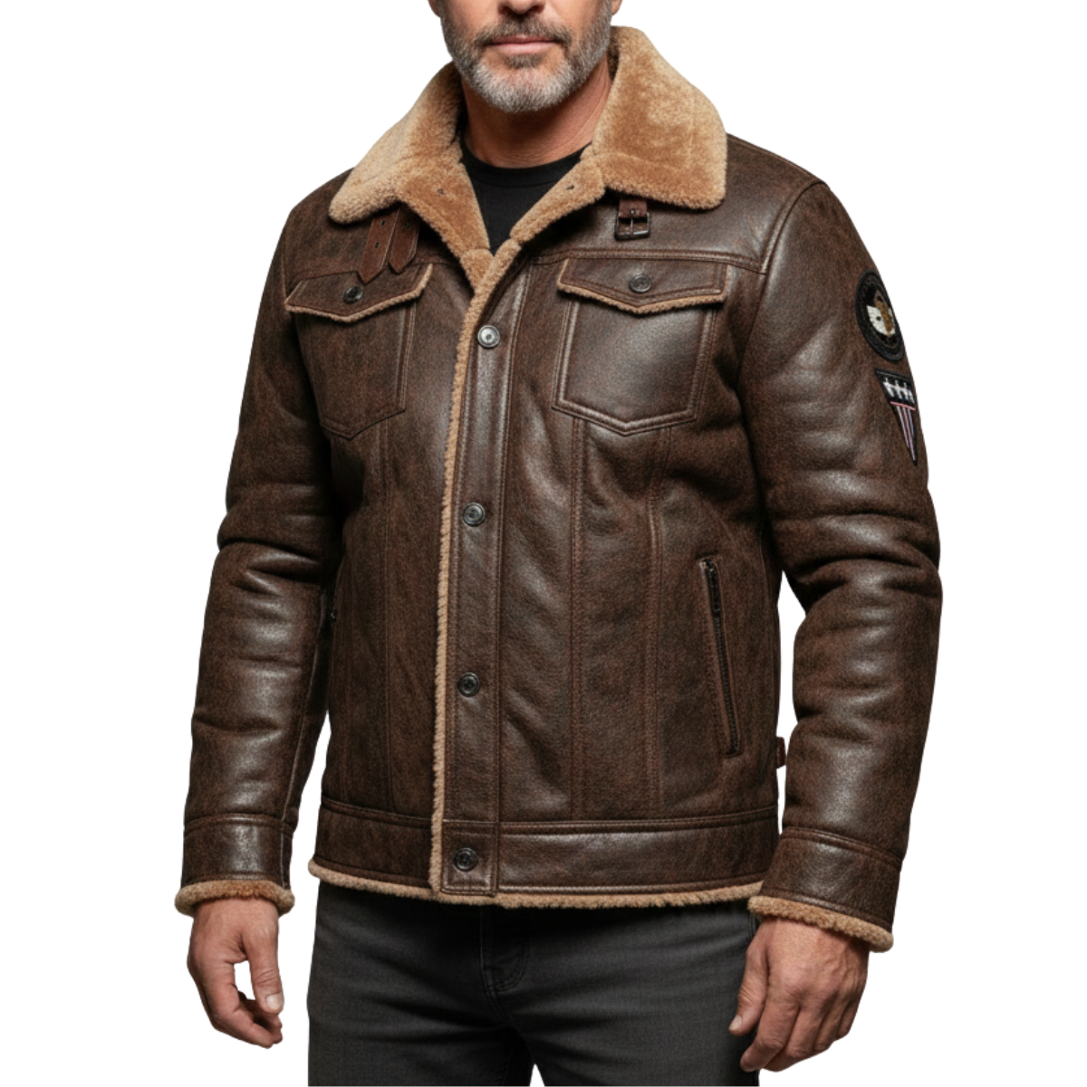 Georges™ | Veste pilote chaude