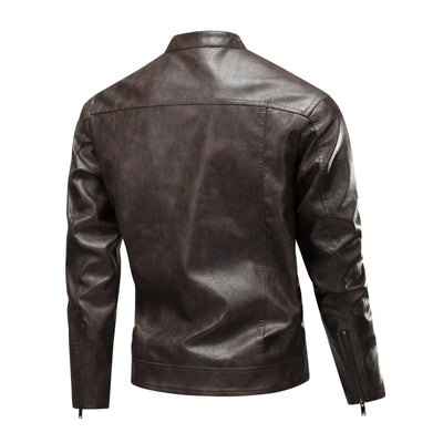 Ethan™ | Veste en cuir style pilote américain