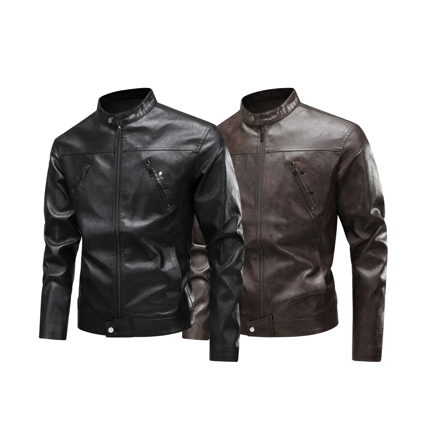 Ethan™ | Veste en cuir style pilote américain