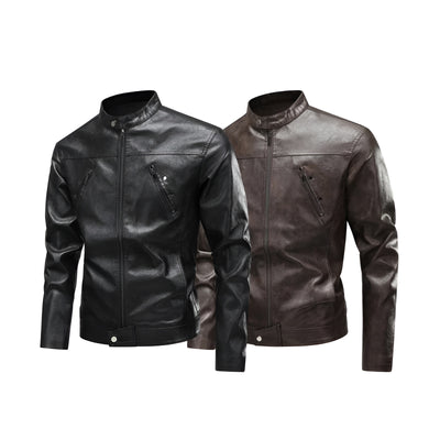 Ethan™ | Veste en cuir style pilote américain