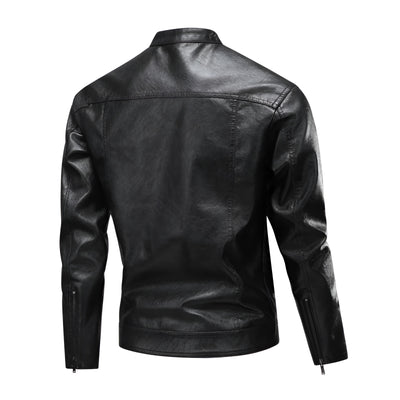 Ethan™ | Veste en cuir style pilote américain