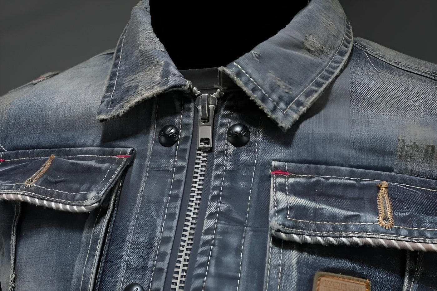 Carlo™ | Veste en jean rétro