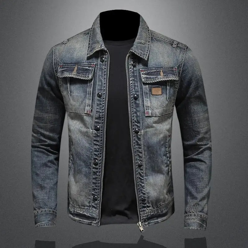 Carlo™ | Veste en jean rétro