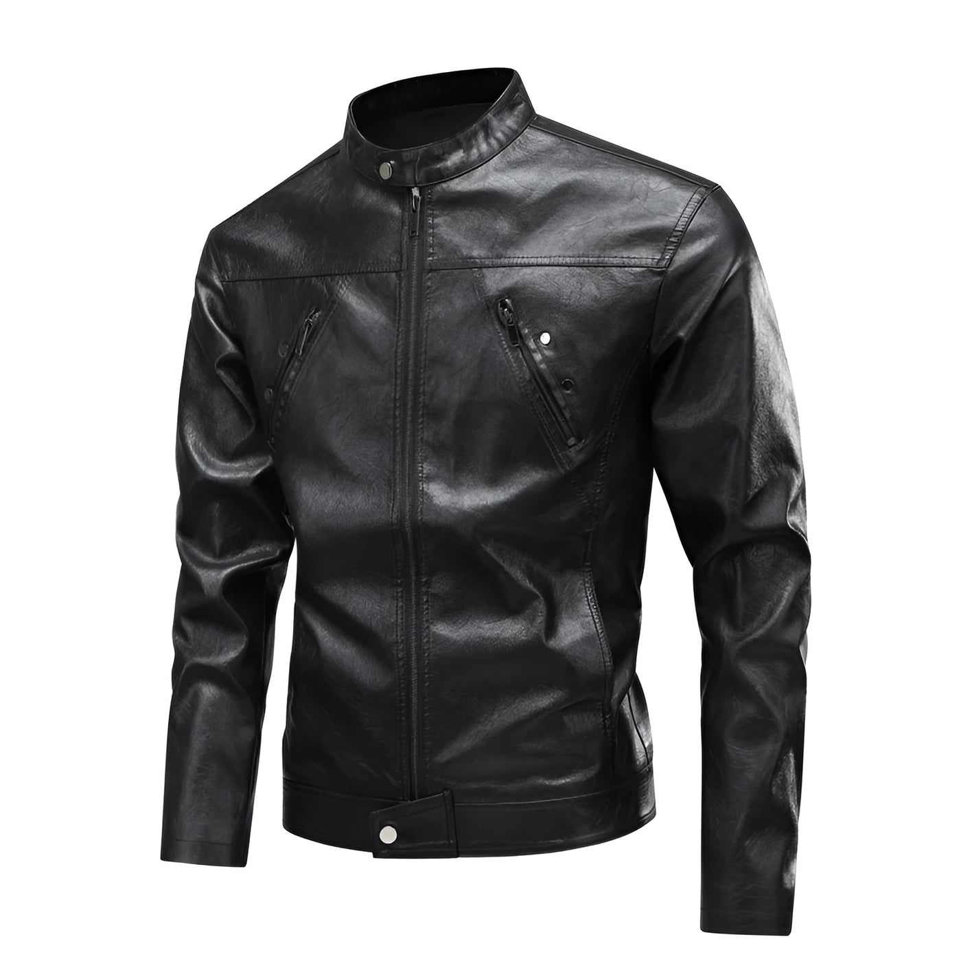 Ethan™ | Veste en cuir style pilote américain