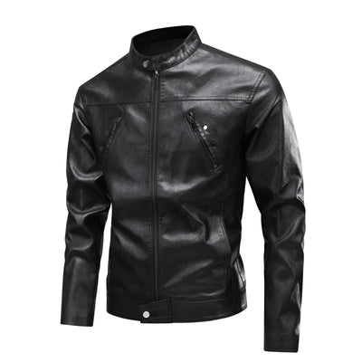 Ethan™ | Veste en cuir style pilote américain