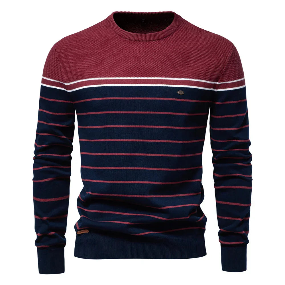 Noé™ | Pull homme à motif rayé
