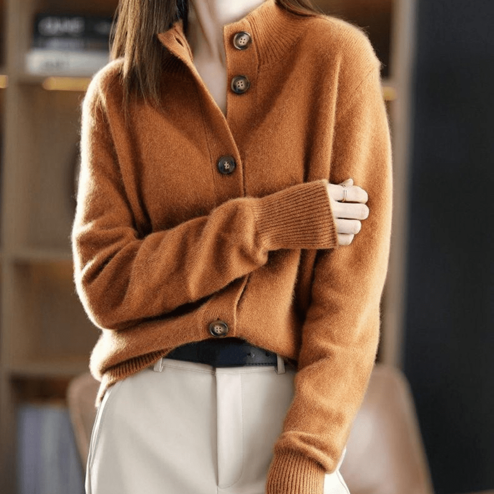 Valérie™ | Cardigan luxueux en cachemire