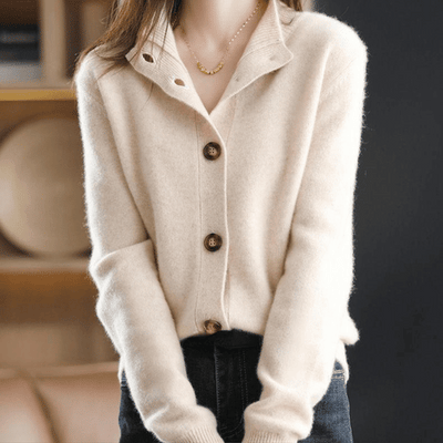 Valérie™ | Cardigan luxueux en cachemire