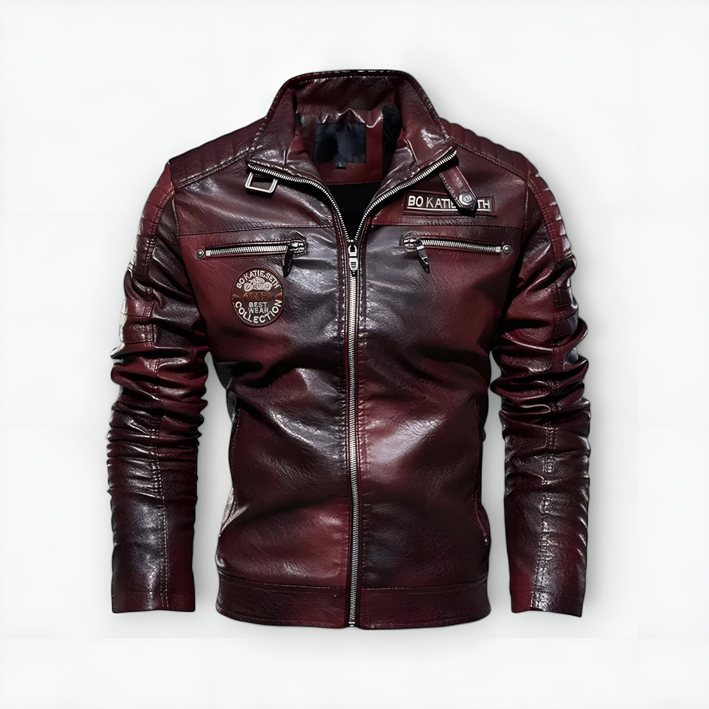 Alex™ | Veste en cuir Roadster