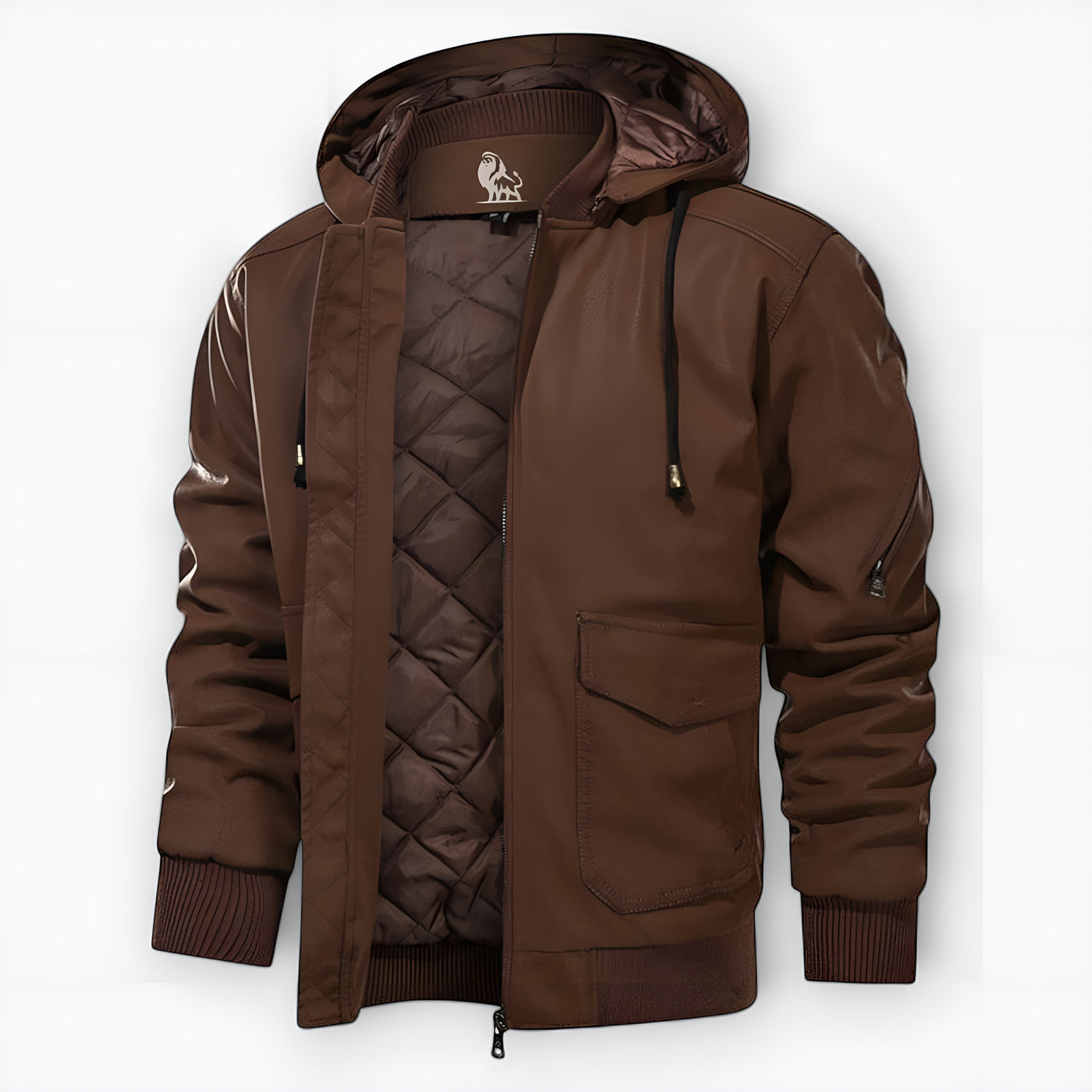 Émile™ | Veste en cuir Marziano