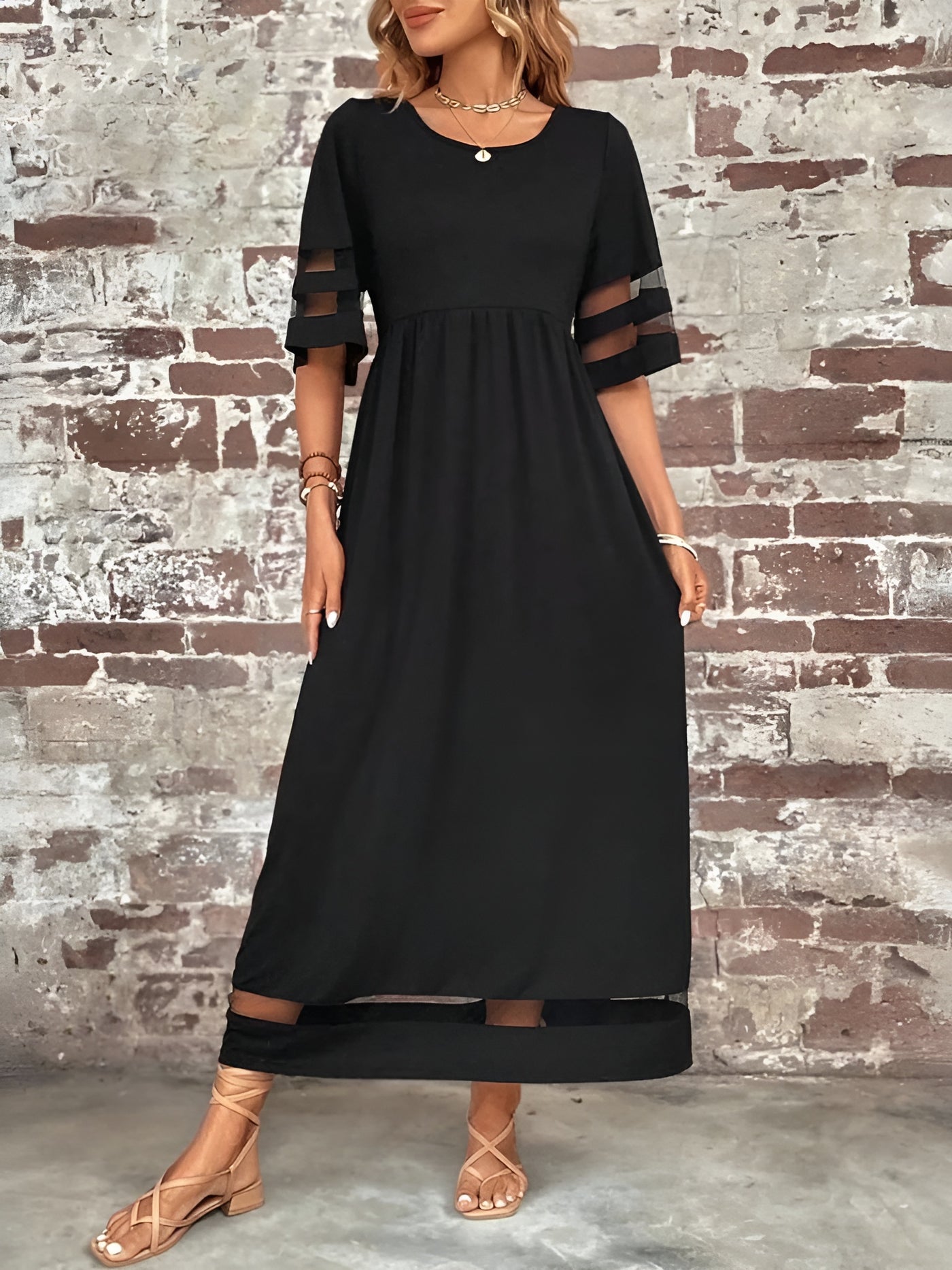 Angélique™ | Robe chic flatteuse pour le ventre avec bonne couvrance