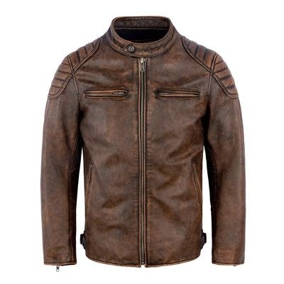 Antoine™ | Veste en cuir vintage