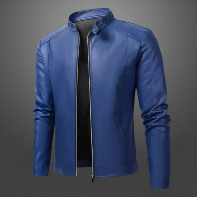 Alexandre™ | Veste en cuir biker élégante pour homme