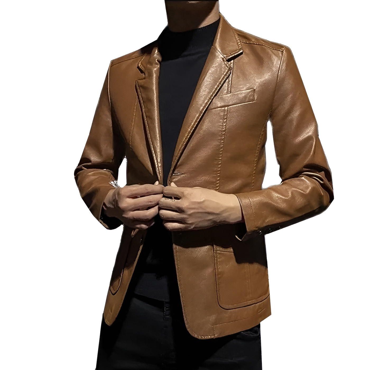 Thierry™ | Veste en cuir business casual