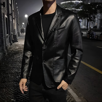 Thierry™ | Veste en cuir business casual