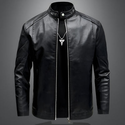 Alexandre™ | Veste en cuir biker élégante pour homme