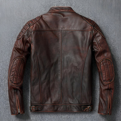 Antoine™ | Veste en cuir vintage