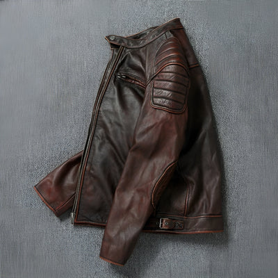 Antoine™ | Veste en cuir vintage