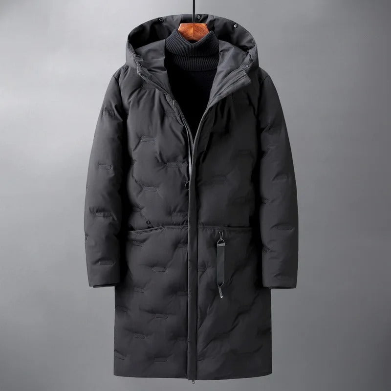 Henri™ | Manteau d’Hiver Long Élégant
