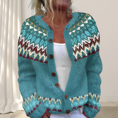 Sarah™ | Gilet chic en maille lâche avec motif (2 + 1 GRATUIT)