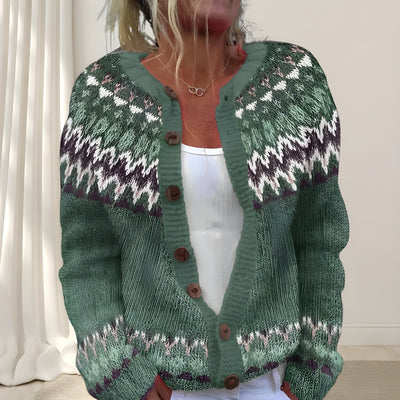 Sarah™ | Gilet chic en maille lâche avec motif (2 + 1 GRATUIT)